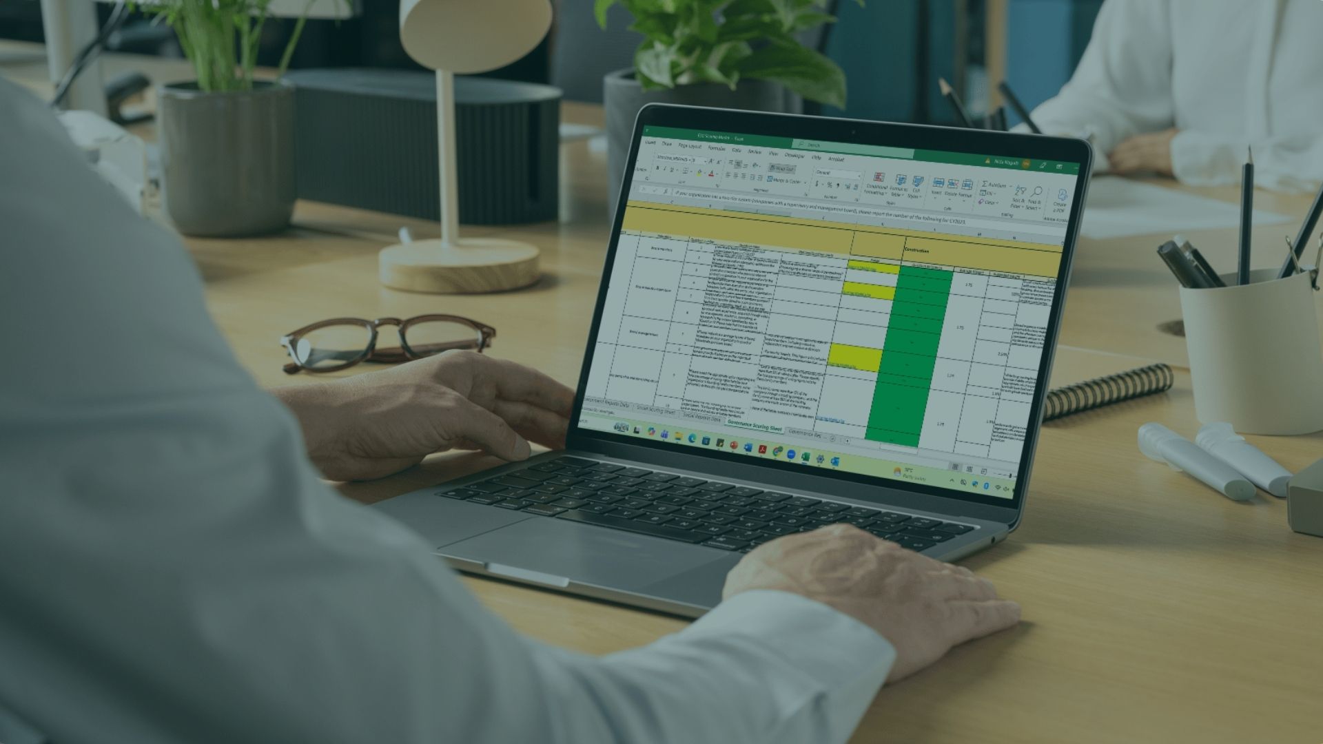 Excerpt from the ESG ratings framework developed for the Saudi market